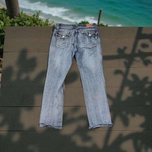 Juniors Vigoss The New York Bootcut Jeans Size 11 33x29 #109 - Picture 1 of 7